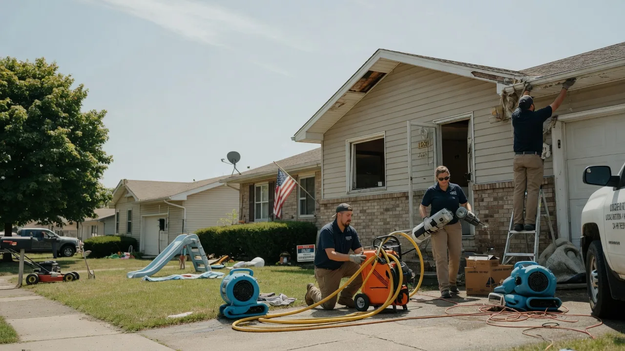 Water Damage Restoration in Burr Oak, MI near me